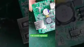 USB SOCKET REPLACE #repairing