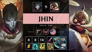 Jhin Top vs Corki - NA Grandmaster Patch 25.13