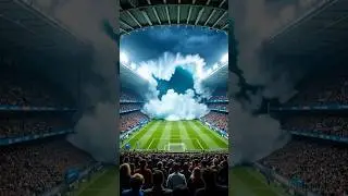Tsunami Slams Football Stadium Mid-Game! 🌊⚽🎥 #ai #tsunami