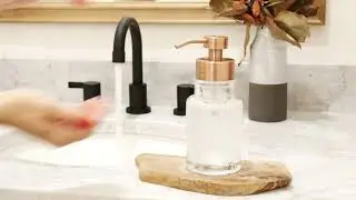 Rail19 Glass Foaming Soap Dispenser
