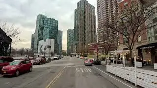 4K New York NYC Queens Long Island City LIC L.I.C. Vernon Center Boulevard  (01-2023)