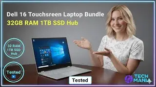 Dell 16 Touchscreen Laptop Bundle &ndash; 32GB RAM 1TB SSD Hub Tested
