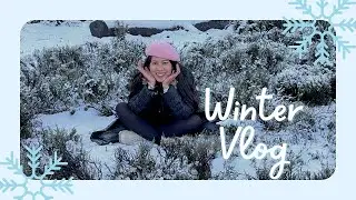 ITS SNOWING HERE AT CRADLE MOUNTAIN TASMANIA //WINTERS VLOG