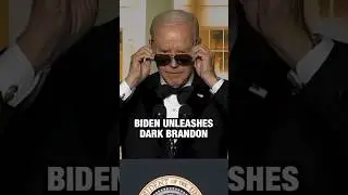 Biden goes full DARK BRANDON in live speech