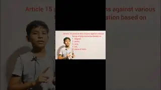 Summary of Article 15 of Indian Constitution.#education #indianconstitution#article15 #rights