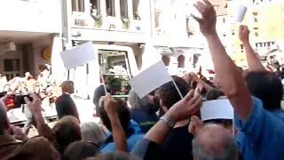 Papst Benedikt XVI in Freiburg 2011