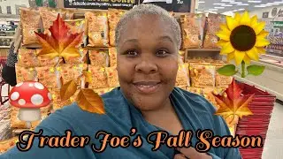 I LOVE 🍁PUMPKINS/ FALL TIME AT TRADER JOES 🍁 #traderjoes #walkthrough #food #shopping #cookiing