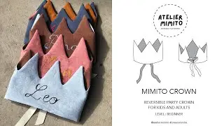 How to sew the #crownmimito by @ateliermimito