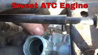 How to Revive a long Abandoned Honda ATC185, Old Start, Cold Start!