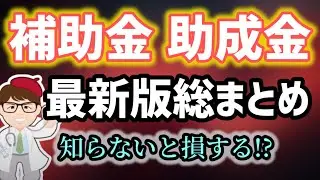 補助金・助成金・支援金一覧・2025年10月分見逃し配信【マキノヤ先生】第2331回