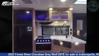 Incredible 2023 Forest River Cherokee Grey Wolf Travel Trailer RV For Sale in Indianapolis, IN