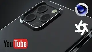 Cinema 4D X Octane Project : Apple Iphone