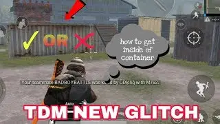 Pubg Mobile new glitch working in TDM warehouse you can win every game TDM secret trick