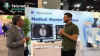 #Telerad en #FIME2024 : Monitores de grado m&eacute;dico para diagn&oacute;stico de #Beacon 🩻