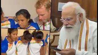 PM Modi Consoles Women's Hockey Team, Tells Them They Inspired India's Daughters | Tokyo Olympics