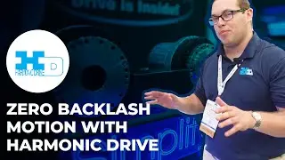 Внутри линейки зубчатых передач и приводов Harmonic Drive, использующих волновые процессы, | Демо...