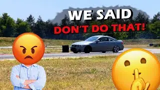 Trying to get kicked out for DRIFTING - 335i open diff drifts!