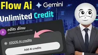 Flow AI Unlimited Credit Trick 😱 | Free Unlimited Credits से बनाएं Unlimited Videos 🔥 | VEO 3.1