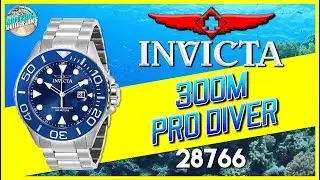 Ух ты, Invicta мне нравится! | Новые часы Invicta Pro Diver 300m Quartz Diver 28766, распаковка и обзор