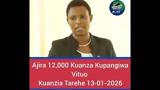 Ajira 12000 za Afya na Elimu Kuanza Kupangiwa Vituo vya Kazi 13-01-2026