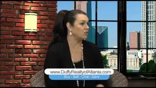 Rhonda Duffy with Keisha R. Lancelin on Focus Atlanta, CBS TV