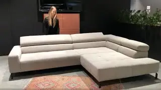 Candy Sofa Cleveland mit motorischem Sitzvorzug