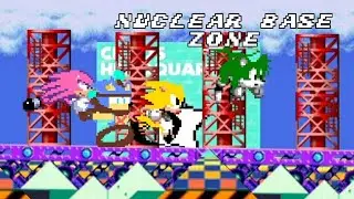 Dan: Venture of the Skyland - Nuclear Base Zone (Act 1 and 2)