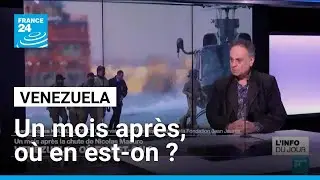Venezuela : un mois après la capture de Nicolas Maduro, où en est-on ? • FRANCE 24