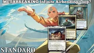 METABREAKING Infinite Airbending Loop? | Bant Ramp Combo | Standard Bo3 | Avatar TLA | MTG Arena