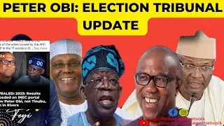 Peter Obi case Update: Court case Adjourned till June 1st