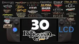 30 Role Playing Games on Steam Deck &mdash; Full Performance Test