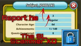 THE SL SCAMMER XD 😆 - Pixel Worlds