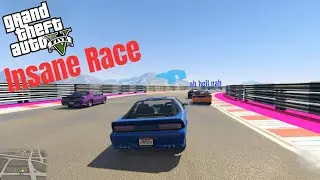 Insane GTA online races (funniest race) | Drunkyard |