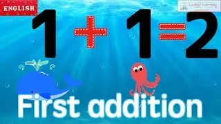 English [First addition] How many in all? 12 Sea animals edition for toddlers educational video