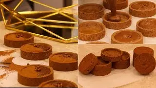 تارت بالشوكولا بكريمة بزااف بنينة 🌙 علابالي راح تعجبكم بزاف