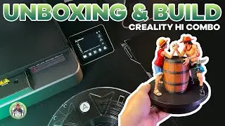 LUFFY and ACE meet again! | Creality Hi Combo | Speed Unboxing | ASMR | One Piece | 3D PRINTING