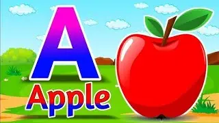 Phonics Song 2 with TWO Words in 3D - A For Airplane - ABC Alphabet Songs with Sounds for Children