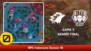 [Mini Map] ONIC Esports vs Alter Ego - Game 5 - Grand Final - MPL ID S16 Playoffs