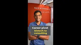 Career pivot: biotech to consulting