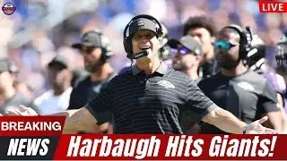 Джон Харбо переезжает в &laquo;Джайентс&raquo;! Болельщики NFC East в шоке🔴 Прямая трансляция срочных новостей