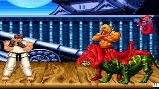 HE-MAN VS RYU!