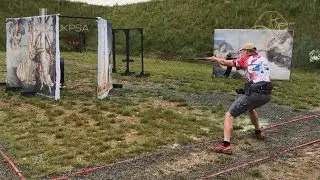 GB Open Team , IPSC Shotgun World Shoot III, Stages 25 and 27.