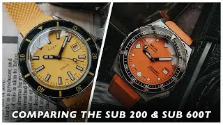 Лучший швейцарский дайвер по доступной цене? | DOXA SUB 200 против SUB 600T