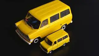 The Ford MK-1 minibus (school transport) prepared in memory of my grandfather.