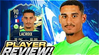 FIFA 21 TOTS LACROIX (90) PLAYER REVIEW! FIFA 21 ULTIMATE TEAM!
