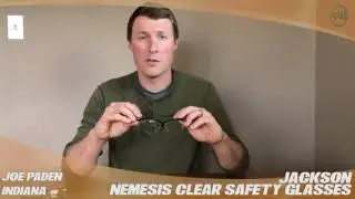 Jackson Nemesis Clear Safety Glasses - TreeStuff.com Customer Joe Paden Review In The Field