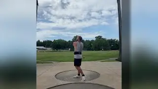 Logan Blomquist prepares for Olympic Trials despite late start in hammer throw