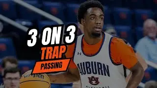 3 on 3 Trap Passing