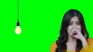 Whatsapp status Sad girl green screen video