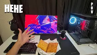 Uma NOITE com um GAMER de FOLGA